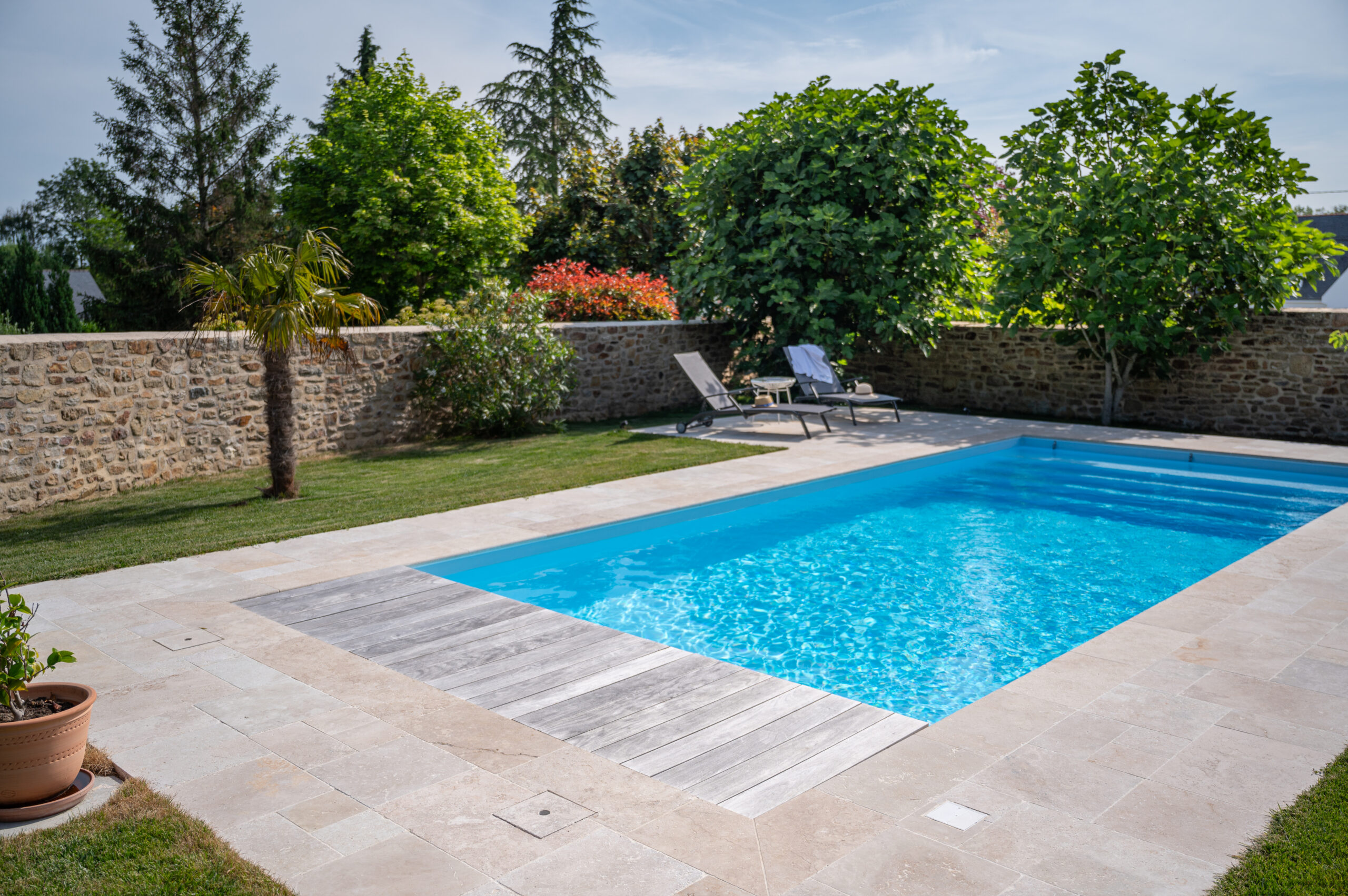 Piscine 8.5 x 3.5 m Sarzeau - 1